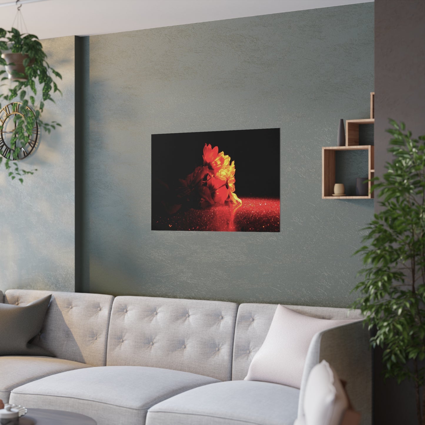 Fake Flowers Poster