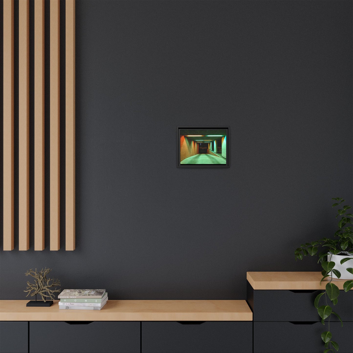 lostinghent Framed Canvas - Multi-color Wall Art