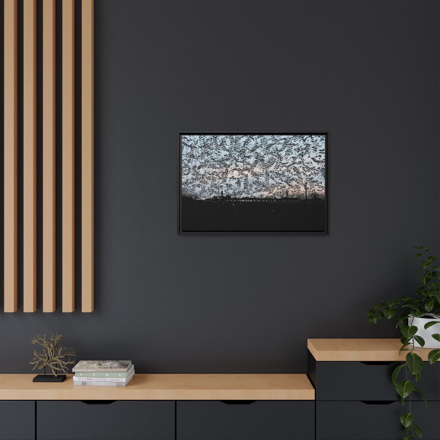 theskyisfallin Canvas Wall Art