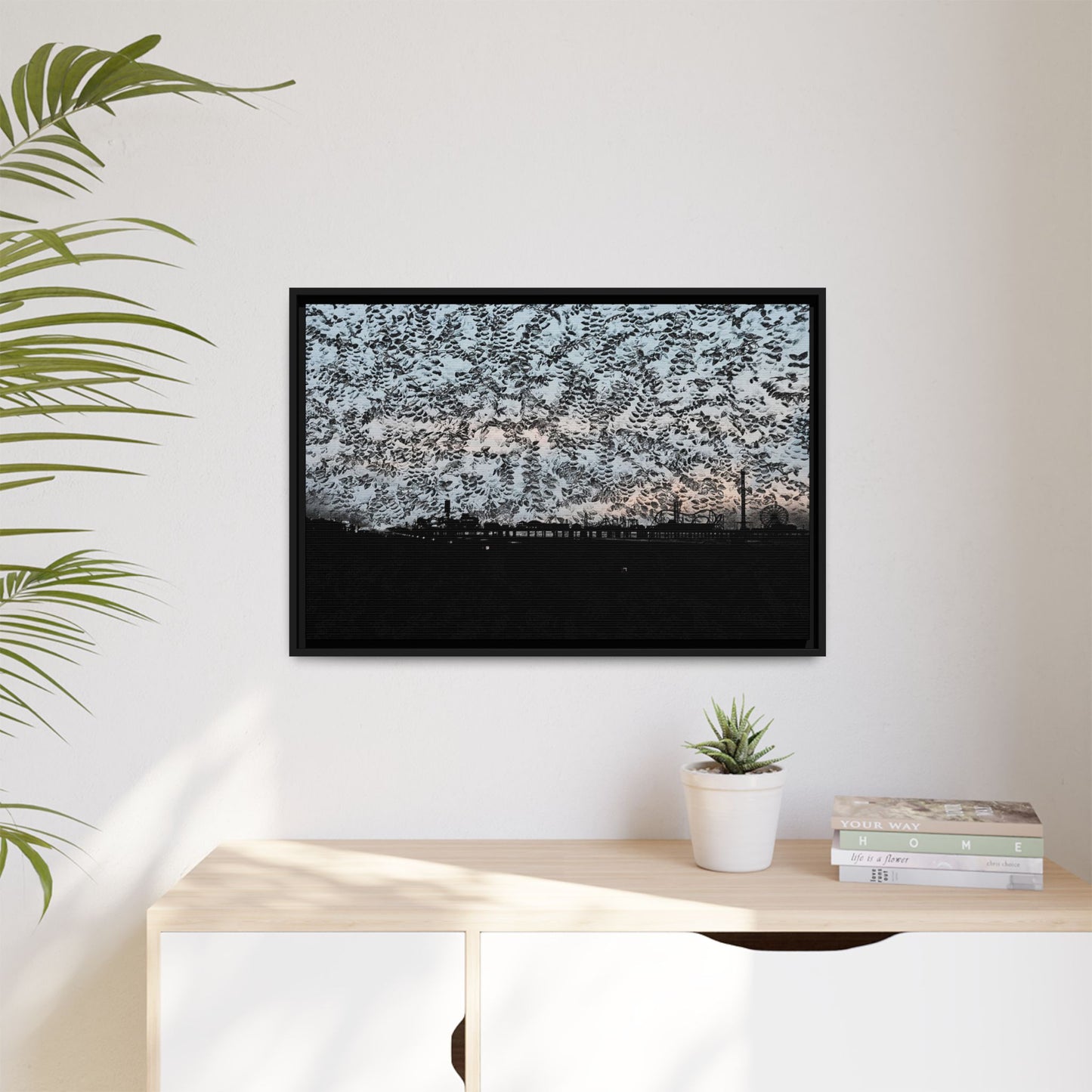 theskyisfallin Canvas Wall Art