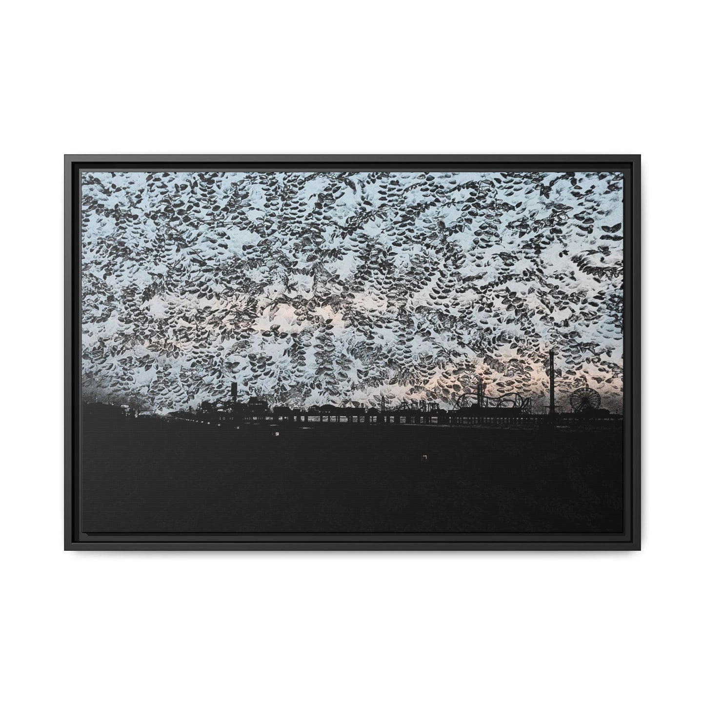 theskyisfallin Canvas Wall Art