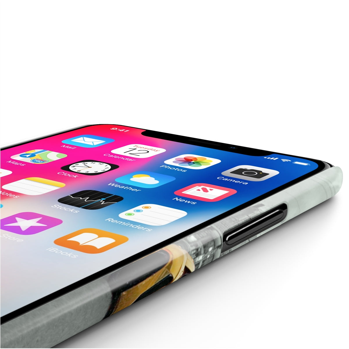 Gold Lambo Slim Phone Case