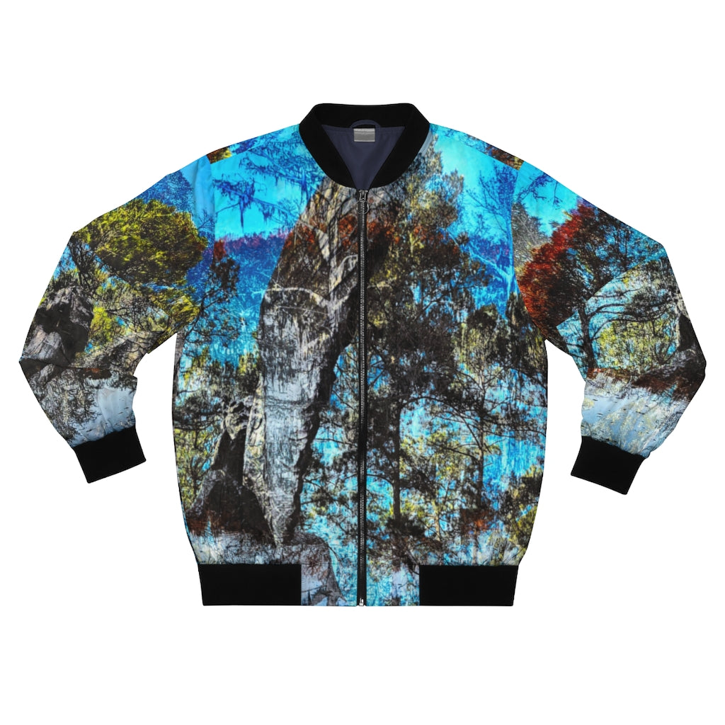 Angel Men's AOP Bomber Jacket