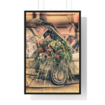 ahoodfullofflowers Premium Framed Vertical Poster