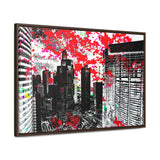 hkflowerrain Framed Premium Gallery Wrap Canvas