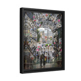 Harajuku Dreams. Matte Canvas, Black Frame