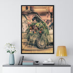 ahoodfullofflowers Premium Framed Vertical Poster