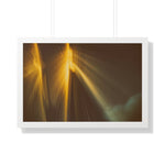 Starburst Framed Horizontal Poster