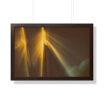 Starburst Framed Horizontal Poster