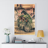 ahoodfullofflowers Premium Framed Vertical Poster