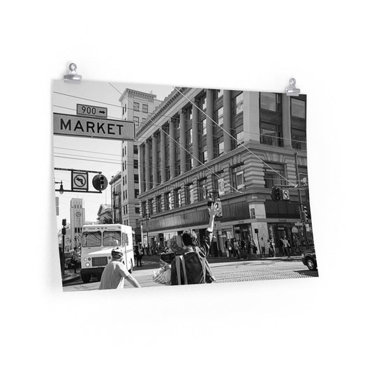 Market Street Premium Matte posters