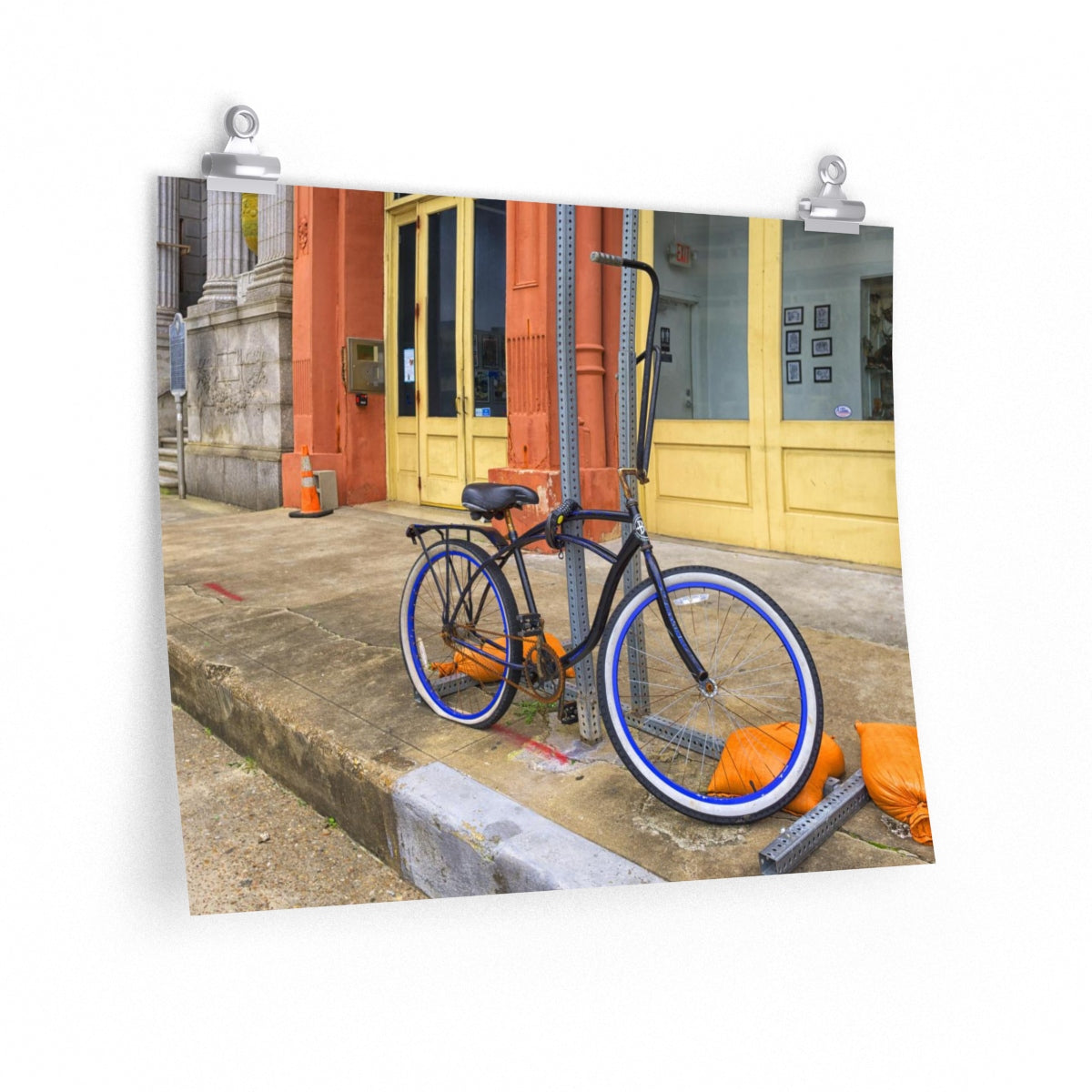 bicicleta Premium Matte horizontal posters