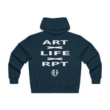 the artXlifeXrpt Lightweight Zip Hooded Sweatshirt