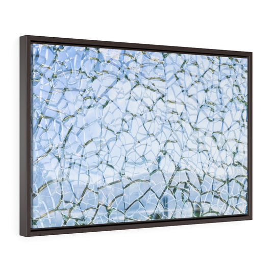 brokenglass Framed Premium Gallery Wrap Canvas